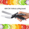 2-IN-1 KNIFE AND CUTTING BOARD